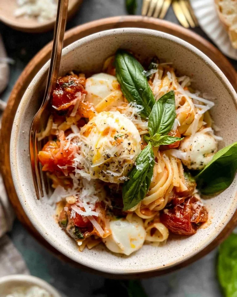 Caprese-Pasta-Easy-Tomato-Mozzarella-Pasta-Recipe