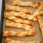 Cheese Twists with Puff Pastry 81 Cheese-Twists-with-Puff-Pastry-Recipe