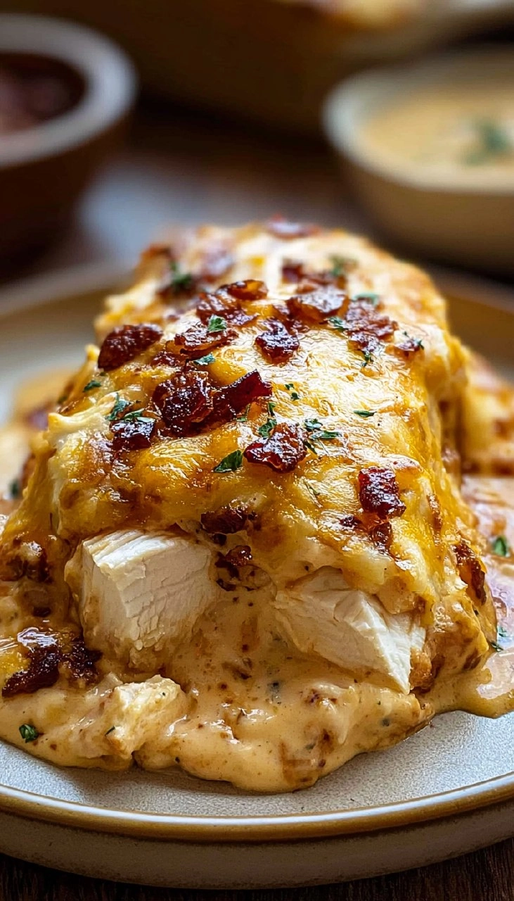 Cheesy Ranch Chicken Casserole 125 Cheesy Ranch Chicken Casserole
