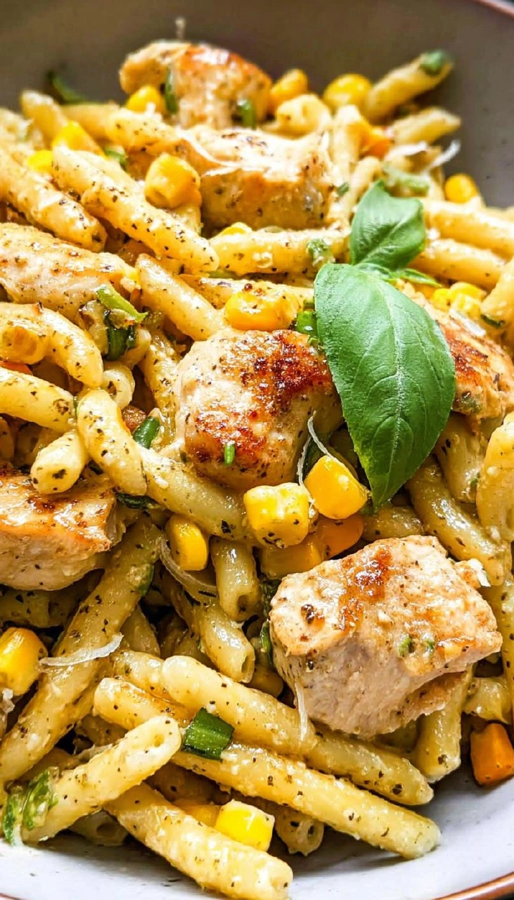 Chicken and Corn Pasta