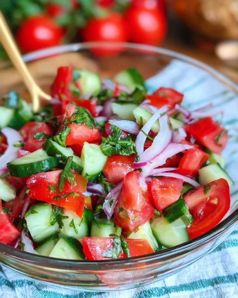 Classic-Cucumber-Tomato-Salad-Recipe