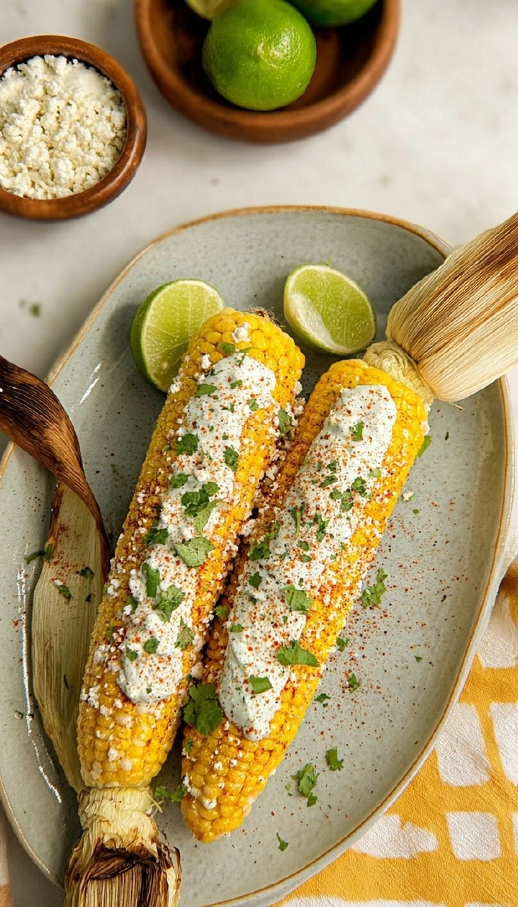 Creamy Cilantro Lime Corn