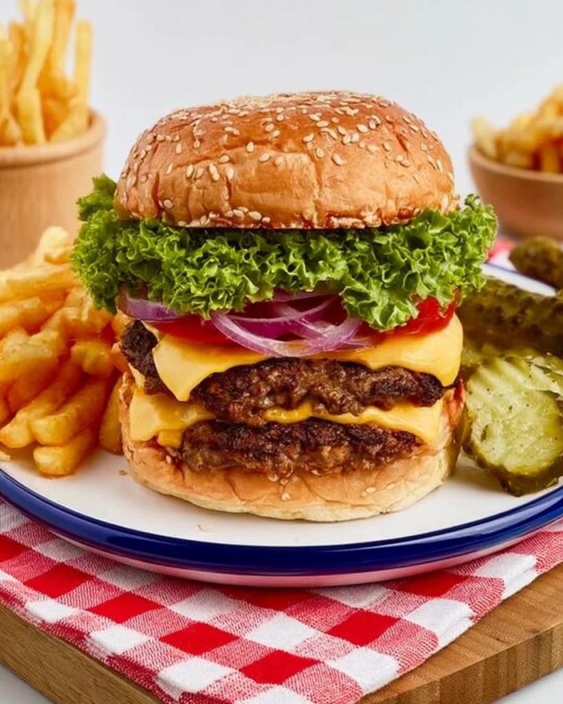 Double-Cheeseburger-Recipe