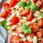 Easy Caprese White Bean Salad 66 Easy-Caprese-White-Bean-Salad-Recipe