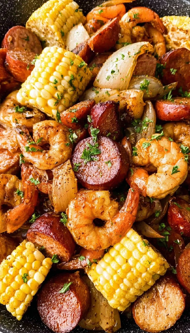 Easy Grilled Shrimp Boil