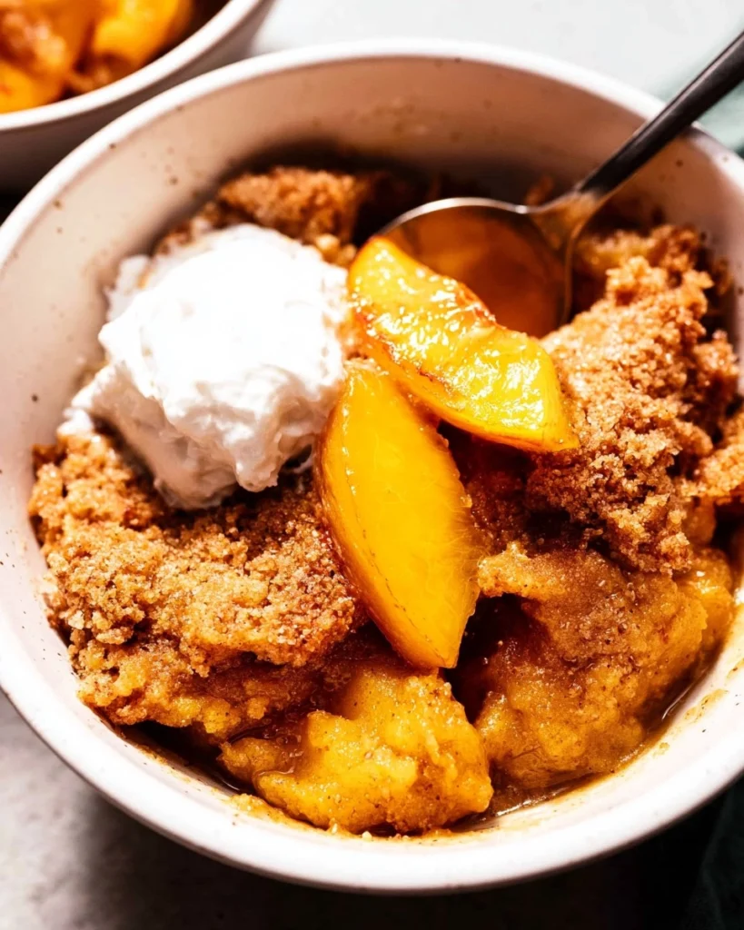 Easy-Peach-Cobbler-Gluten-Free-Naturally-Sweetened-Recipe