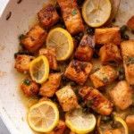 Easy Salmon Piccata. 96 Easy-Salmon-Piccata.-Recipe
