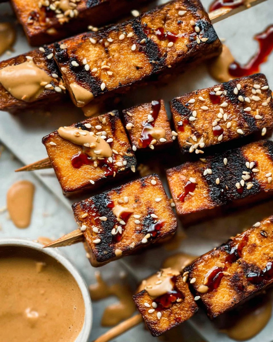 Grilled Tofu Skewers (Vegan) 84 Grilled Tofu Skewers (Vegan)