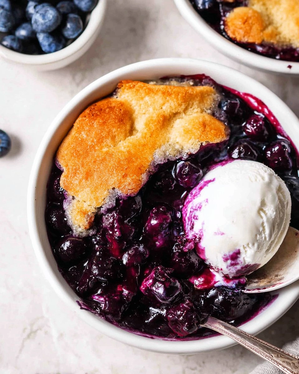 Healthy Blueberry Cobbler (Gluten Free) 104 Healthy Blueberry Cobbler (Gluten Free)