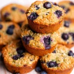 Healthy Blueberry Zucchini Muffins (Gluten Free, Paleo, Almond Flour) 126 Healthy-Blueberry-Zucchini-Muffins-Gluten-Free-Paleo-Almond-Flour-Recipe