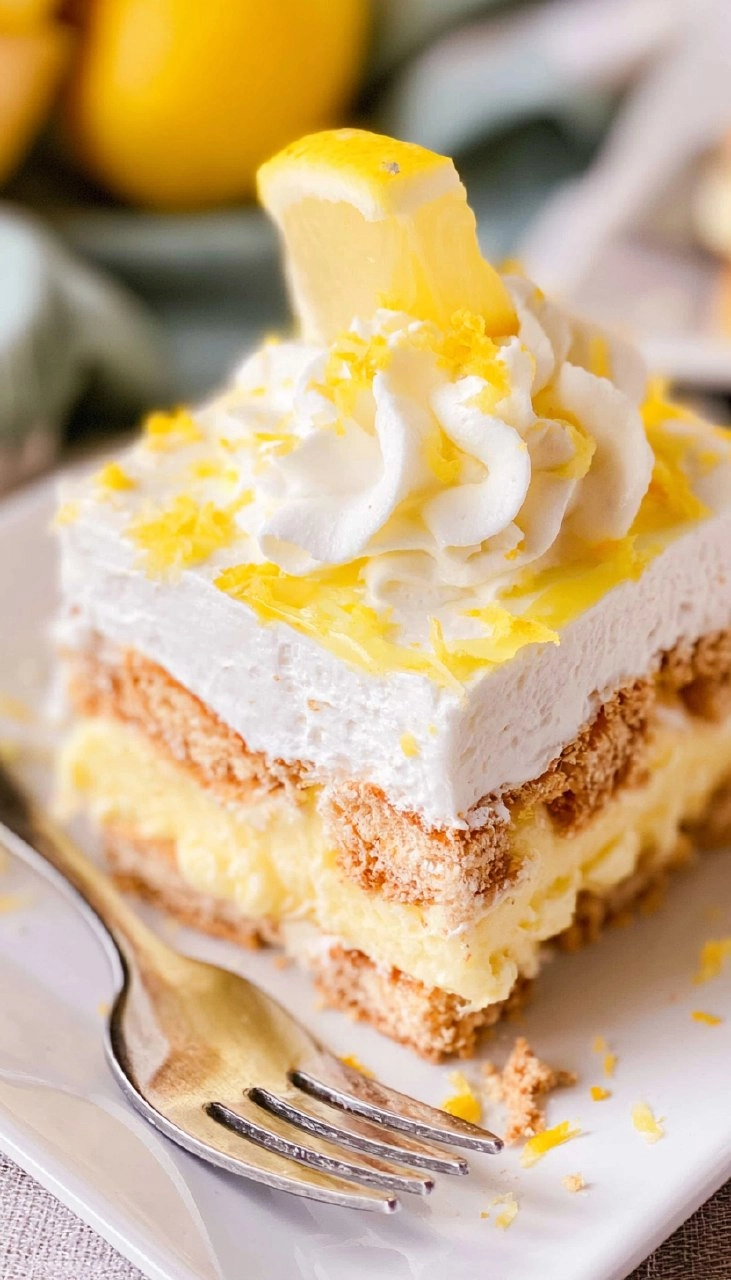 Lemon Icebox Cake