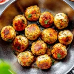Mediterranean Chicken Meatballs 111 Mediterranean-Chicken-Meatballs-Recipe