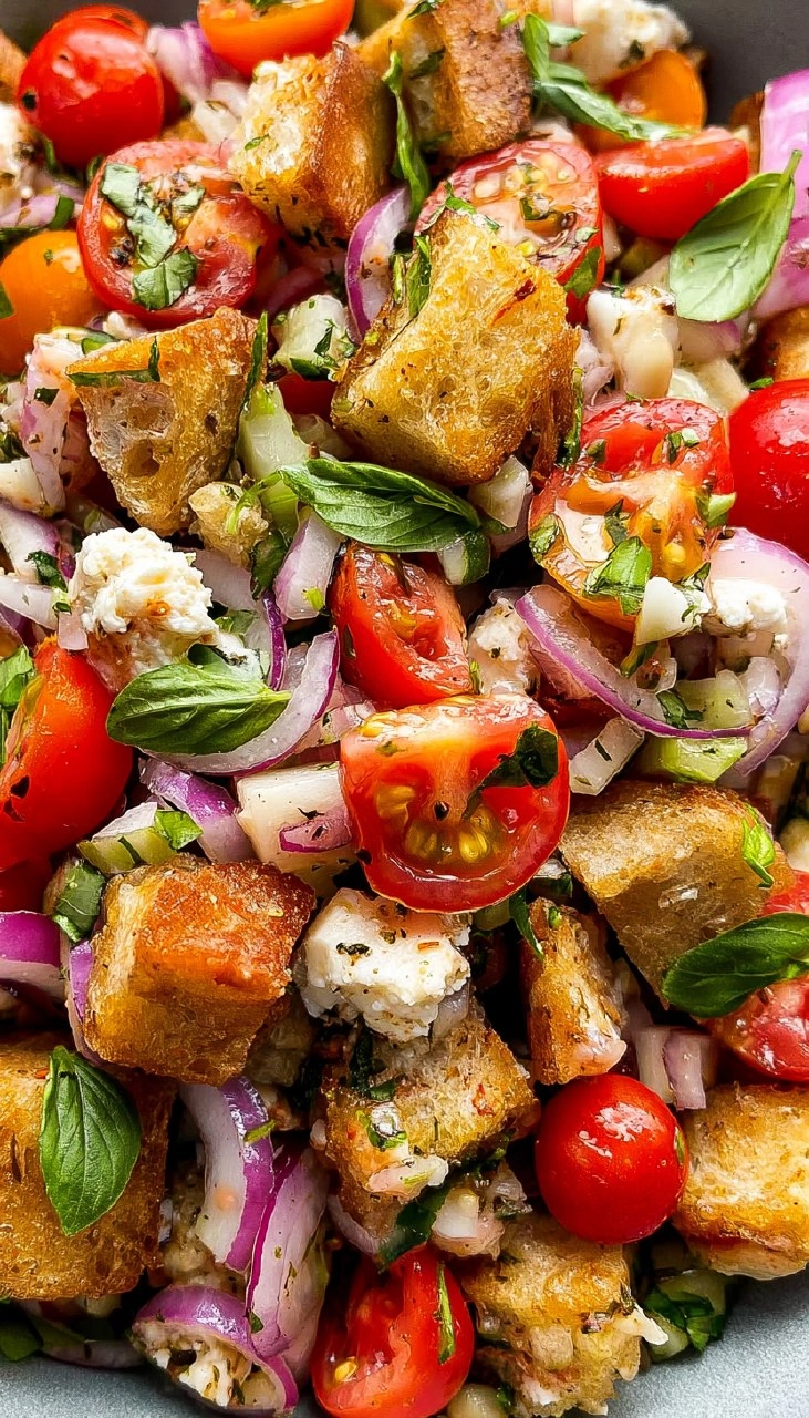 Panzanella Salad (Italian Bread Salad) 110 Panzanella Salad (Italian Bread Salad)