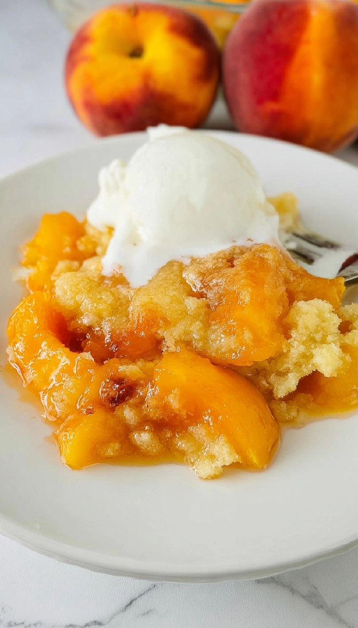Peach Cobbler 105 Peach Cobbler