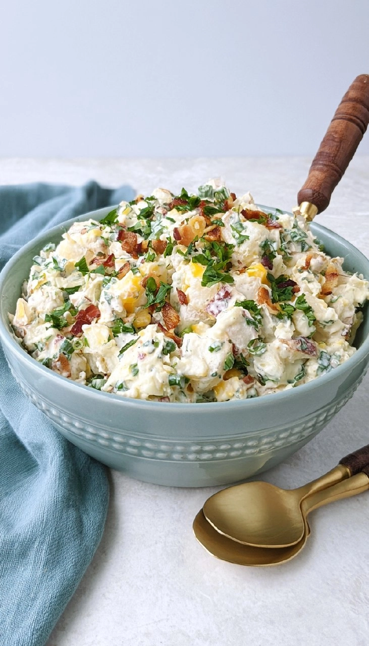 Sour Cream and Bacon Potato Salad