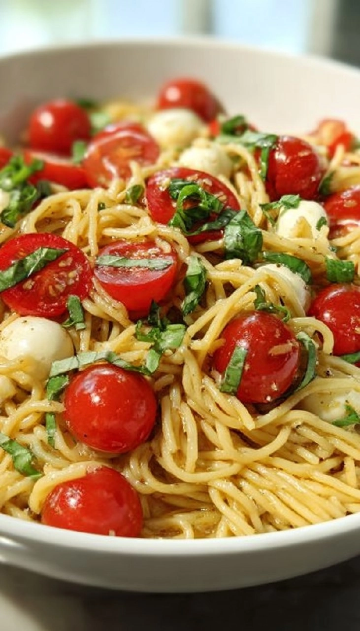 Tomato and Mozzarella Pasta (Pasta alla Checca) 85 Tomato and Mozzarella Pasta (Pasta alla Checca)