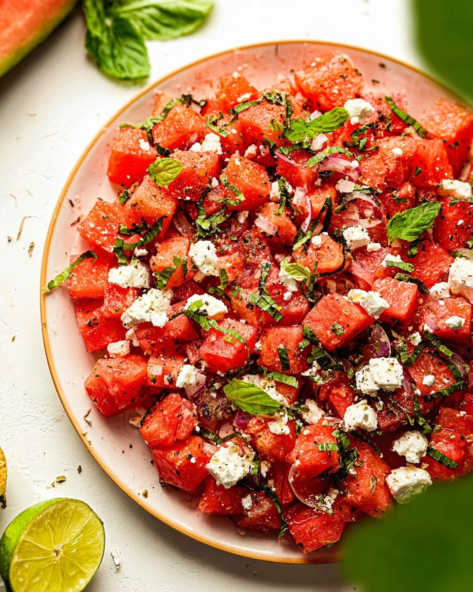 Watermelon Feta Salad 69 Watermelon Feta Salad