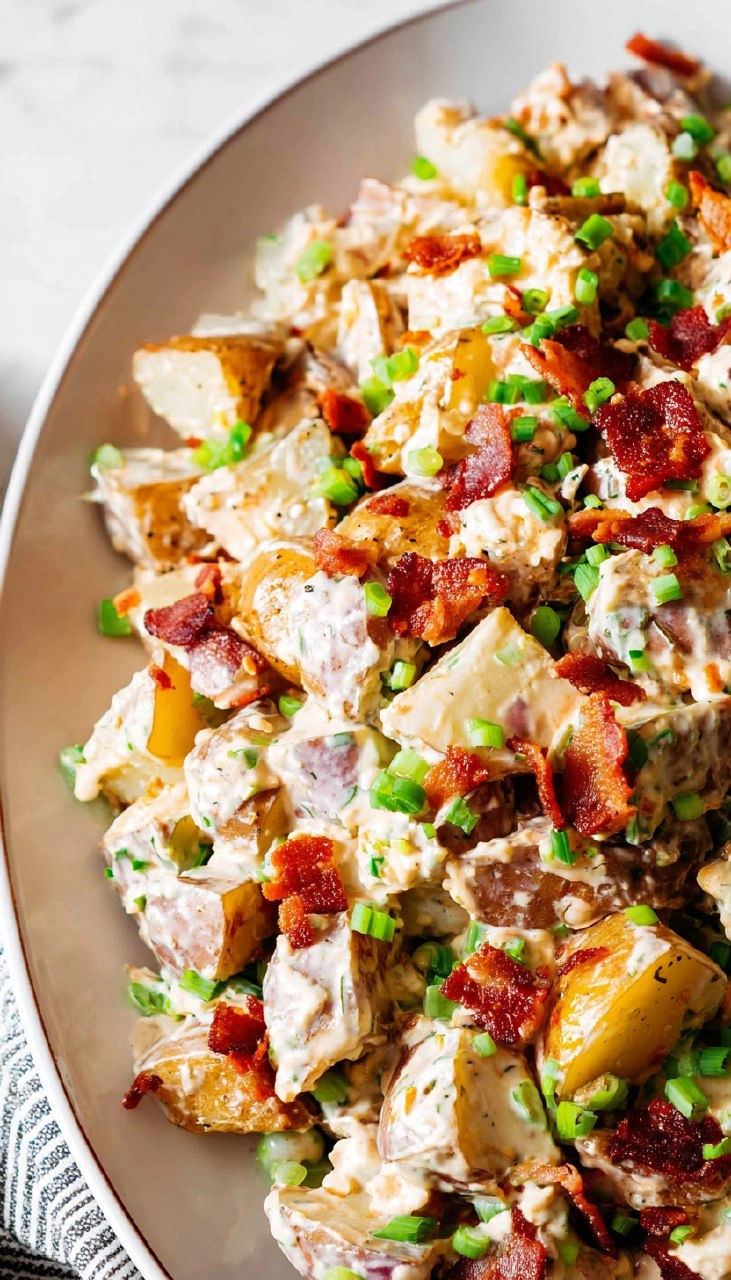 Bacon Ranch Potato Salad (Paleo, Whole30) 155 Bacon Ranch Potato Salad (Paleo, Whole30)