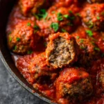 Baked Meatball Recipe (with The Best Marinara Sauce) 126 Baked-Meatball-Recipe-with-The-Best-Marinara-Sauce-Recipe