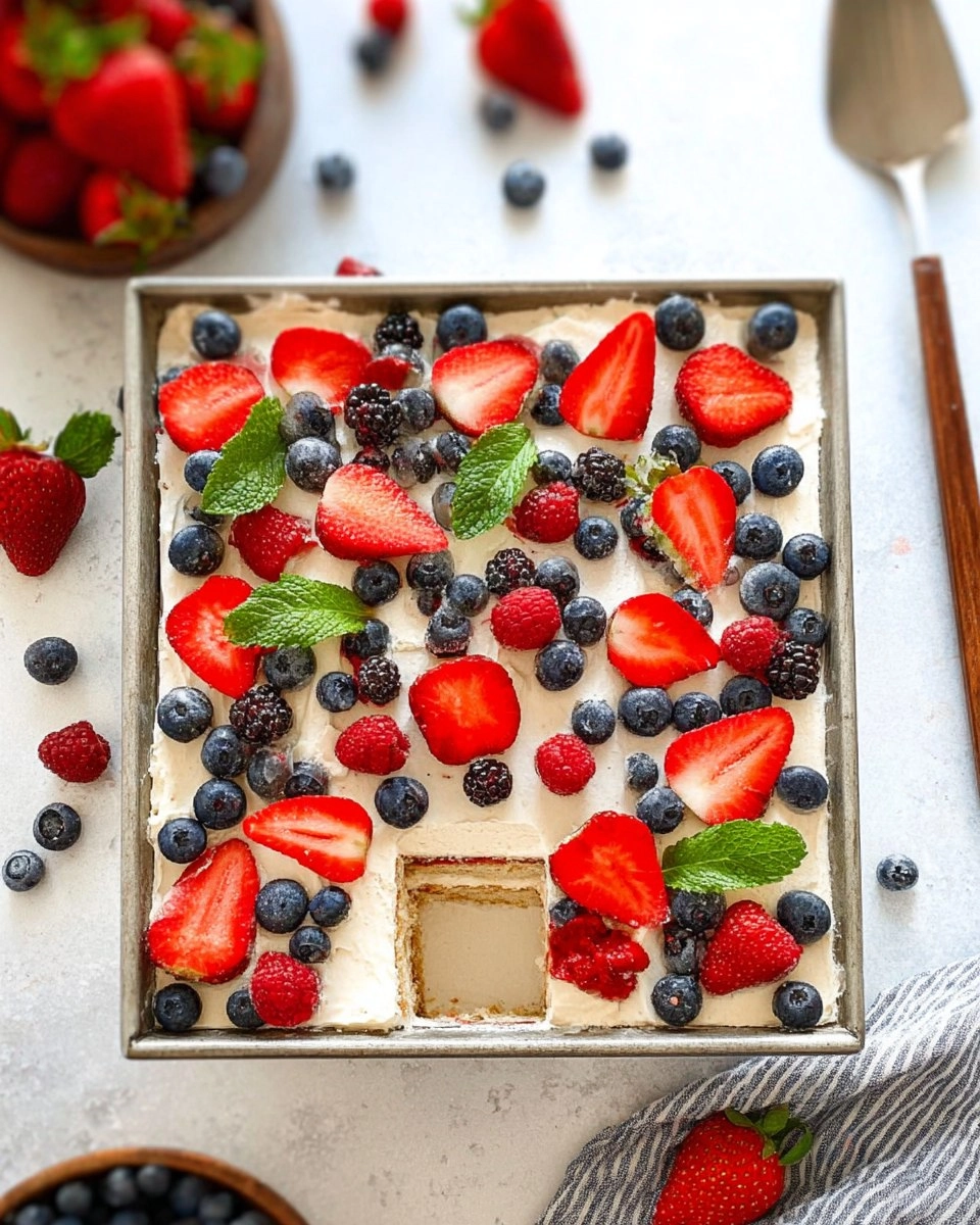 Berry Icebox Cake 84 Berry Icebox Cake