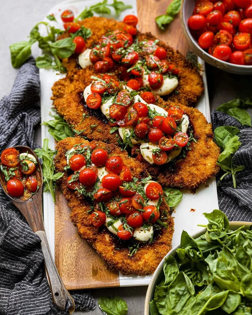 Caprese-Chicken-Cutlets-Recipe