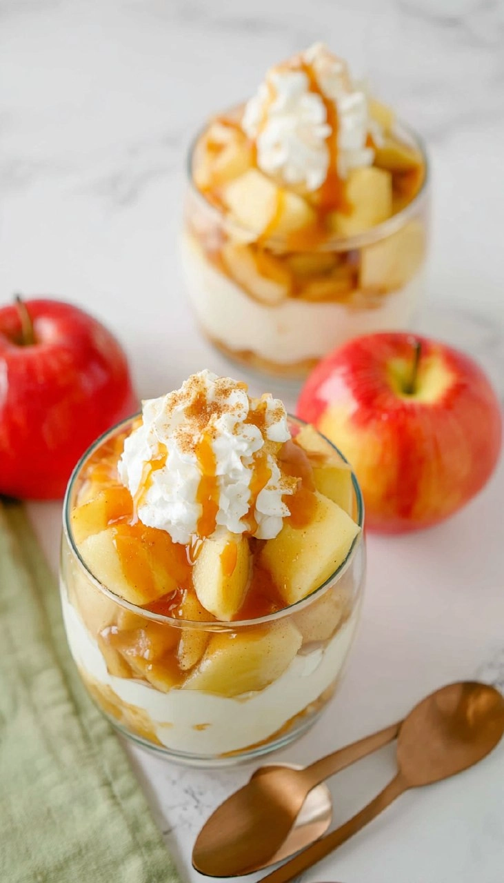 Caramel Apple Trifles