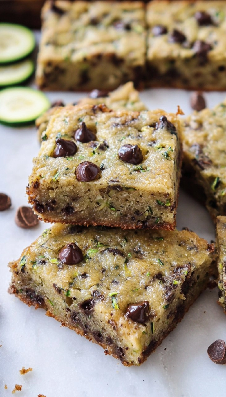 Chocolate Chip Zucchini Bars 100 Chocolate Chip Zucchini Bars