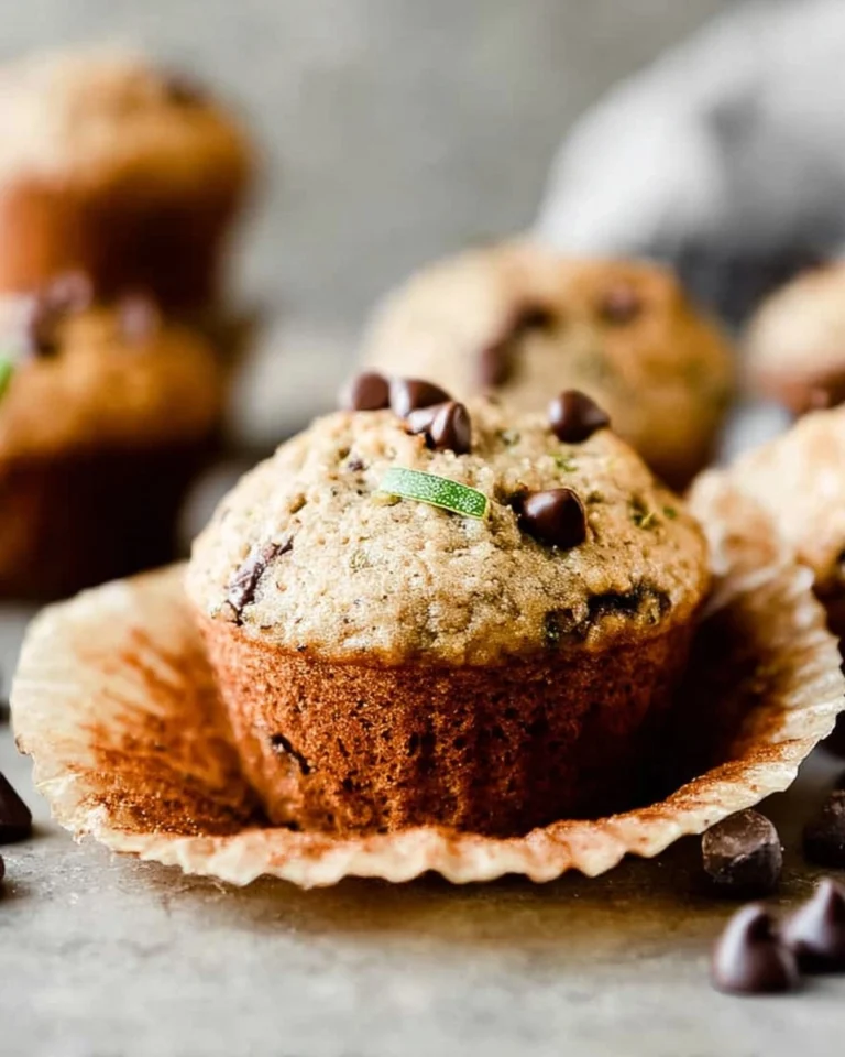 Chocolate-Chip-Zucchini-Muffins-Recipe