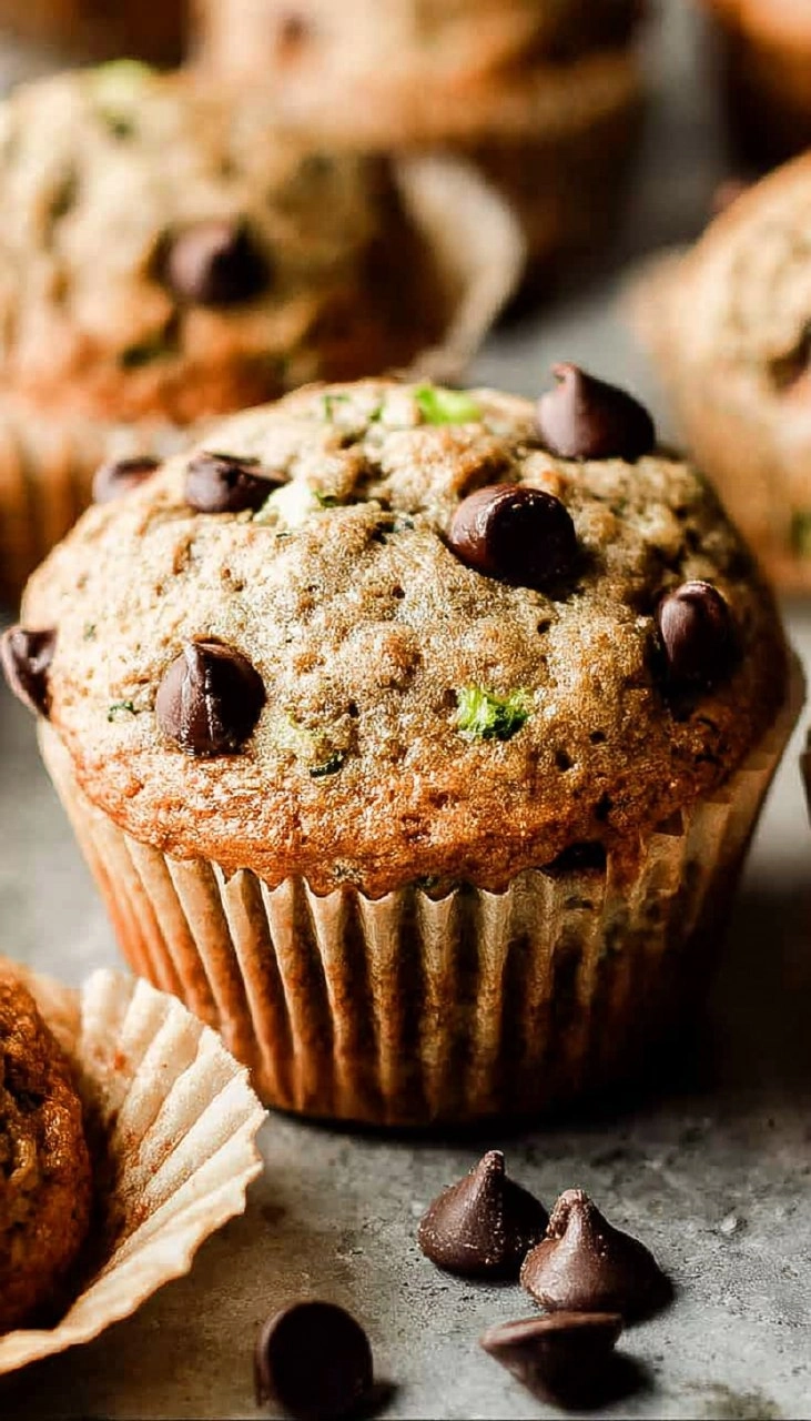 Chocolate Chip Zucchini Muffins