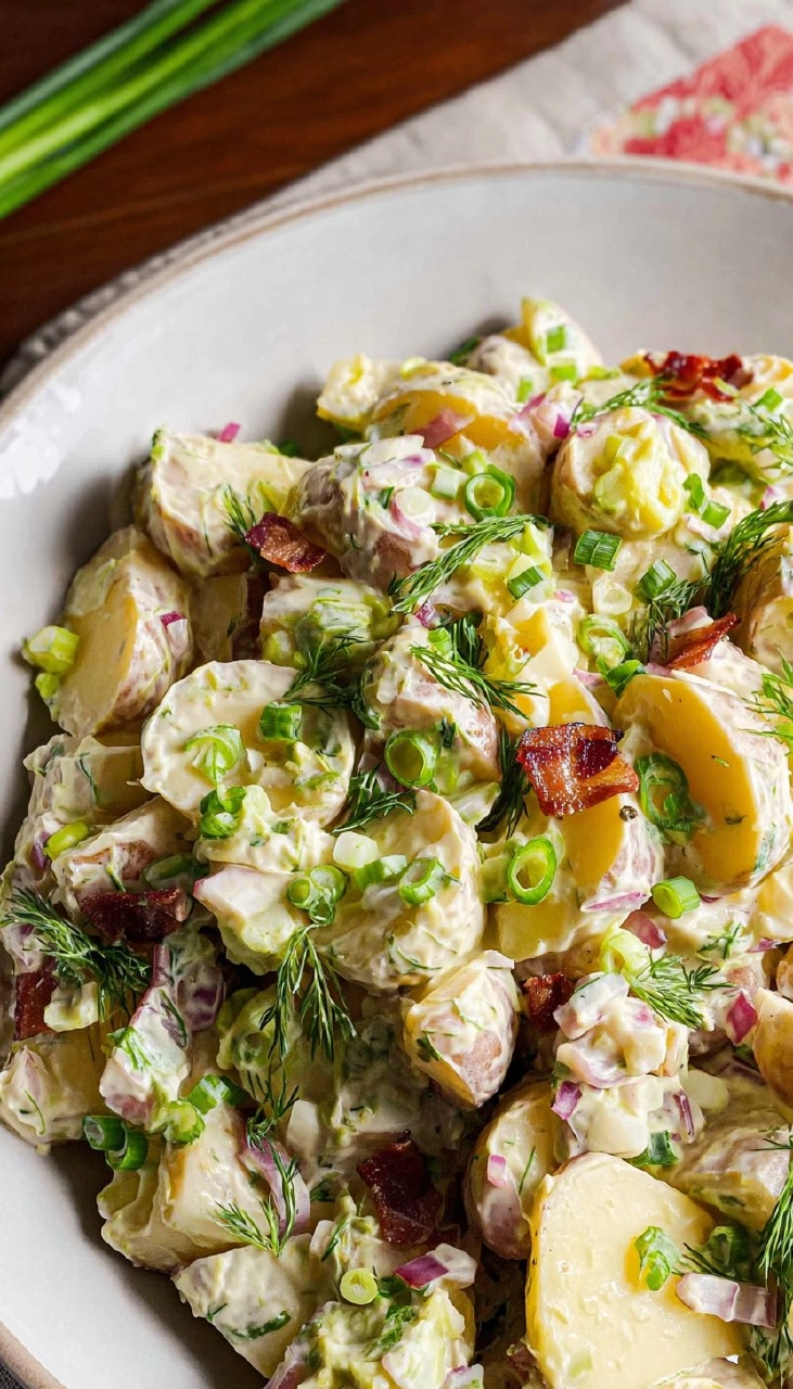 Dill Pickle Potato Salad 