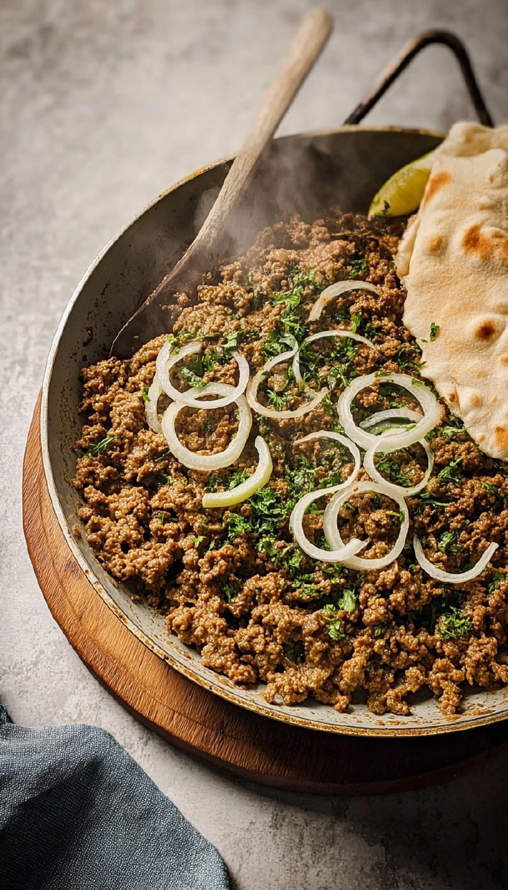 Dum Ka Keema (Smoked Ground Beef)