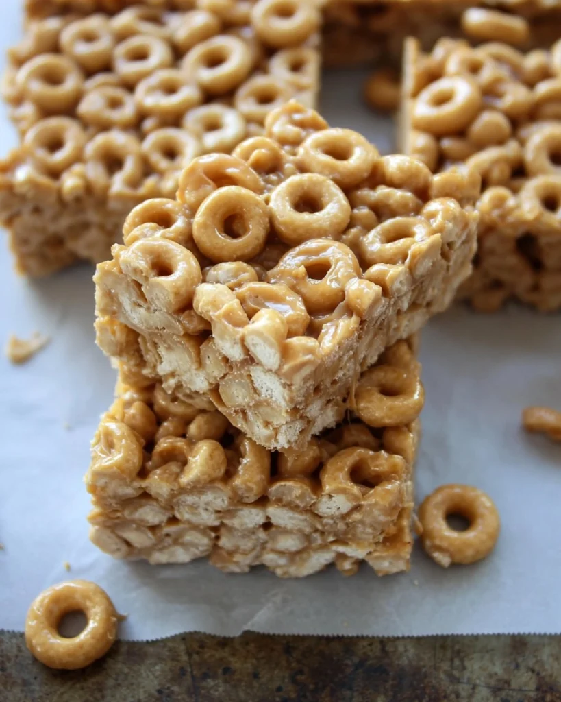 Easy-Peanut-Butter-Cheerio-Bars-Recipe