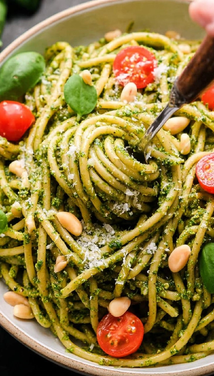Easy Pesto Pasta