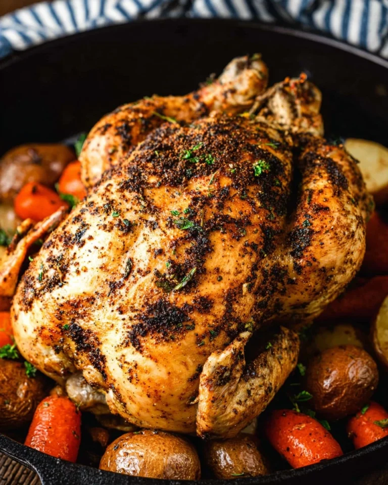 Easy-Whole-Roast-Chicken-Crispy-Skin-Juicy-Inside-Recipe
