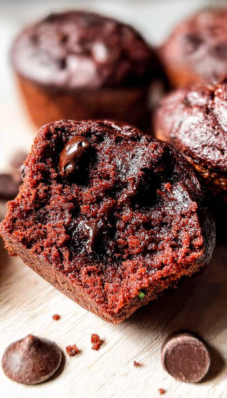 Healthy Chocolate Zucchini Muffins (Gluten Free, Paleo) 115 Healthy Chocolate Zucchini Muffins (Gluten Free, Paleo)