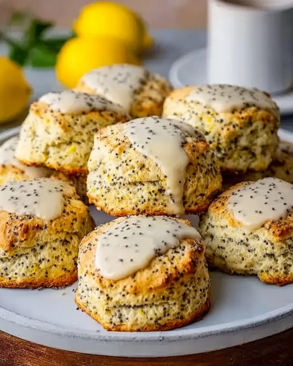 Lemon Poppy Seed Scones 129 Lemon Poppy Seed Scones