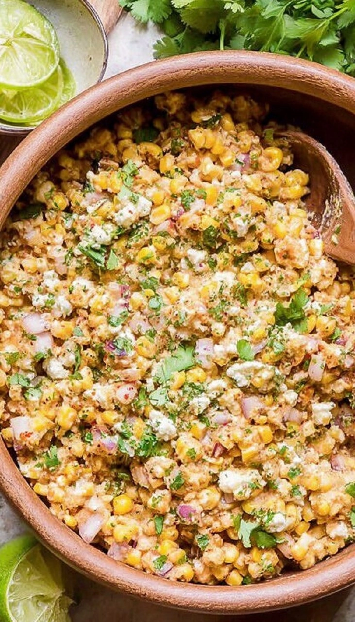 Mexican Street Corn Salad Recipe (Esquites)