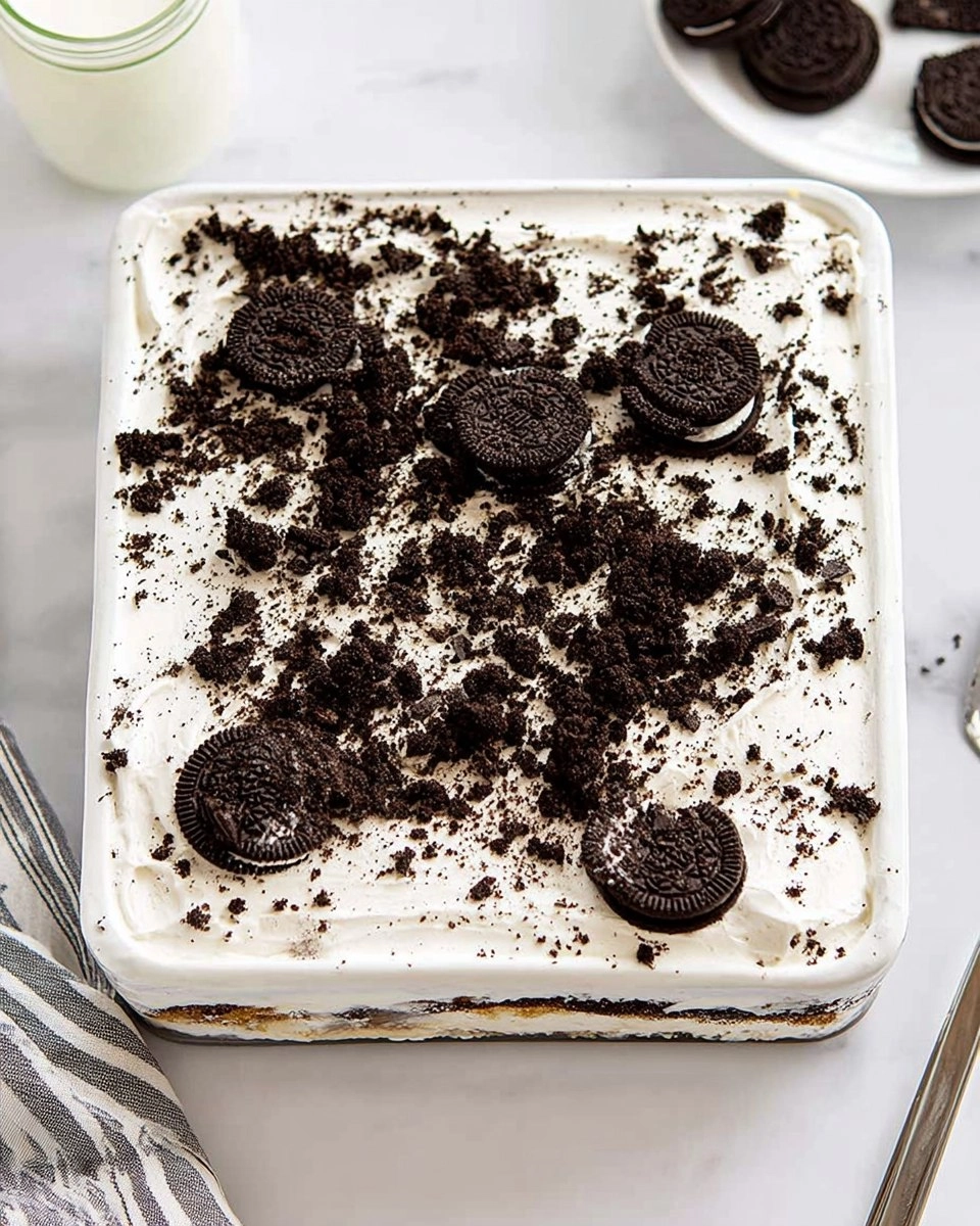 Oreo Icebox Cake 84 Oreo Icebox Cake
