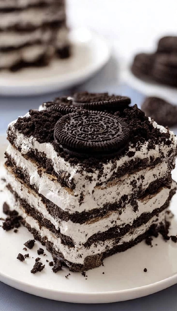 Oreo Icebox Cake 85 Oreo Icebox Cake