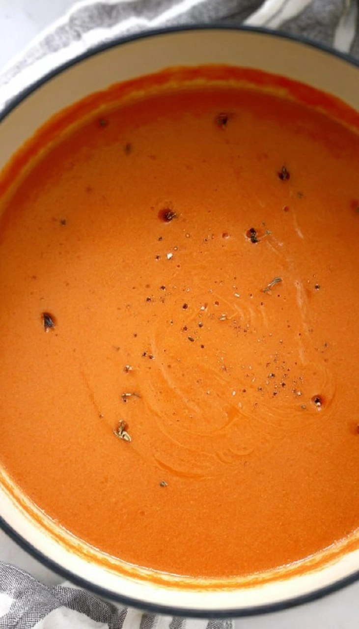 Oven Roasted Tomato Soup