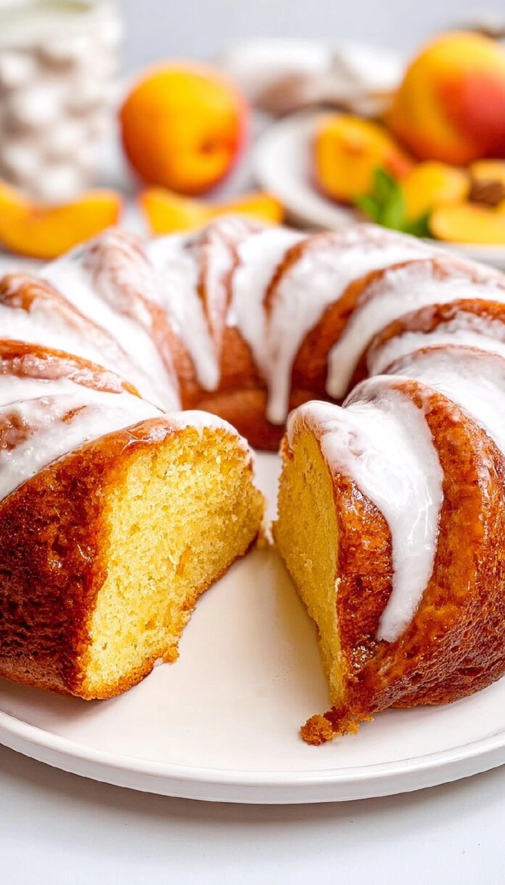 Peach Bundt Cake 100 Peach Bundt Cake