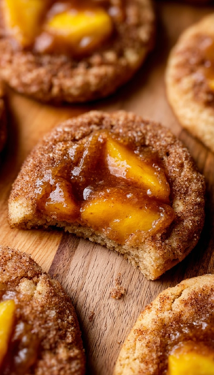 Peach Cobbler Cookies 140 Peach Cobbler Cookies