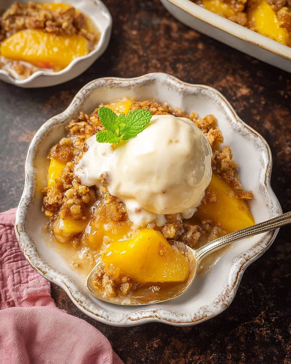 Peach Crisp