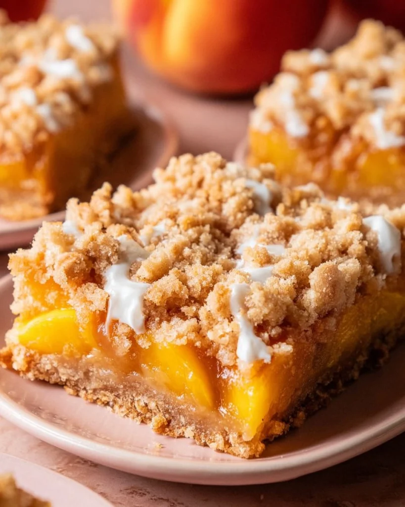 Peach-Crumb-Bars-Recipe