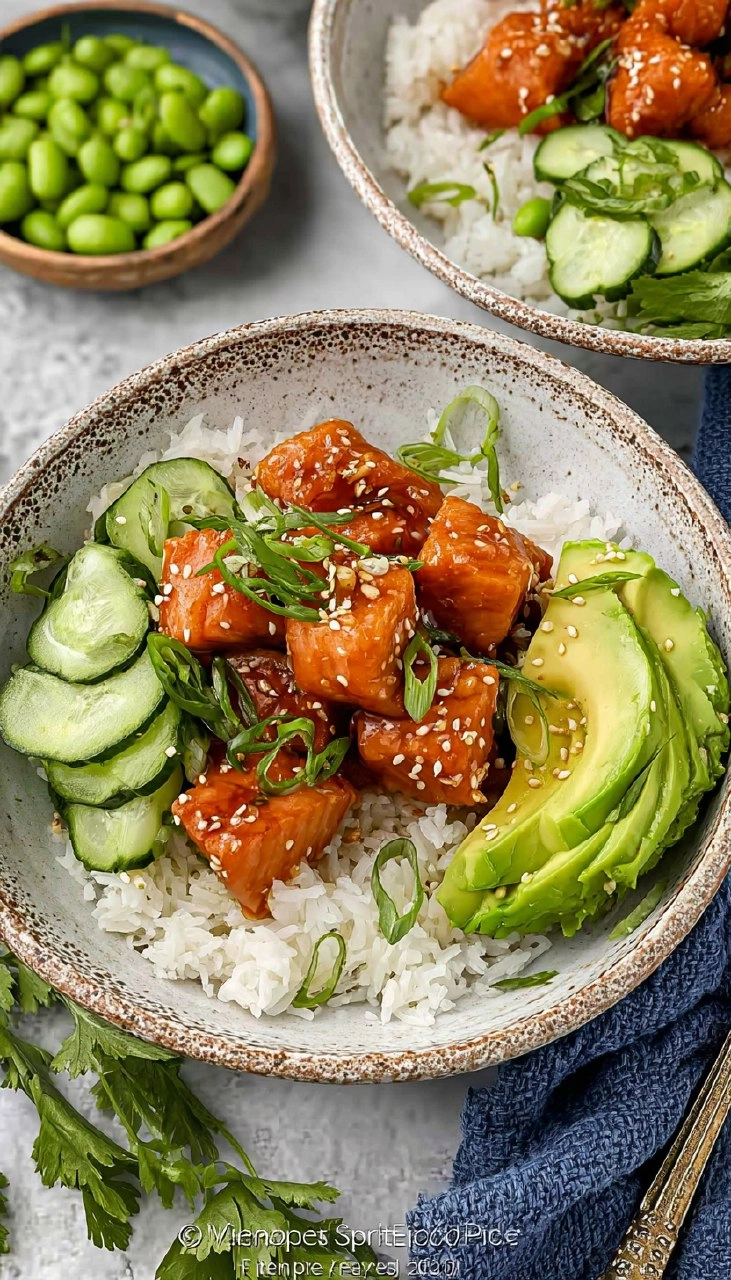Salmon Bowl 100 Salmon Bowl
