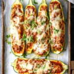 Sausage-Stuffed-Zucchini-Boats-Recipe