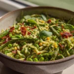 Spring Orzo Pasta Salad with Creamy Basil Vinaigrette 136 Spring-Orzo-Pasta-Salad-with-Creamy-Basil-Vinaigrette-Recipe