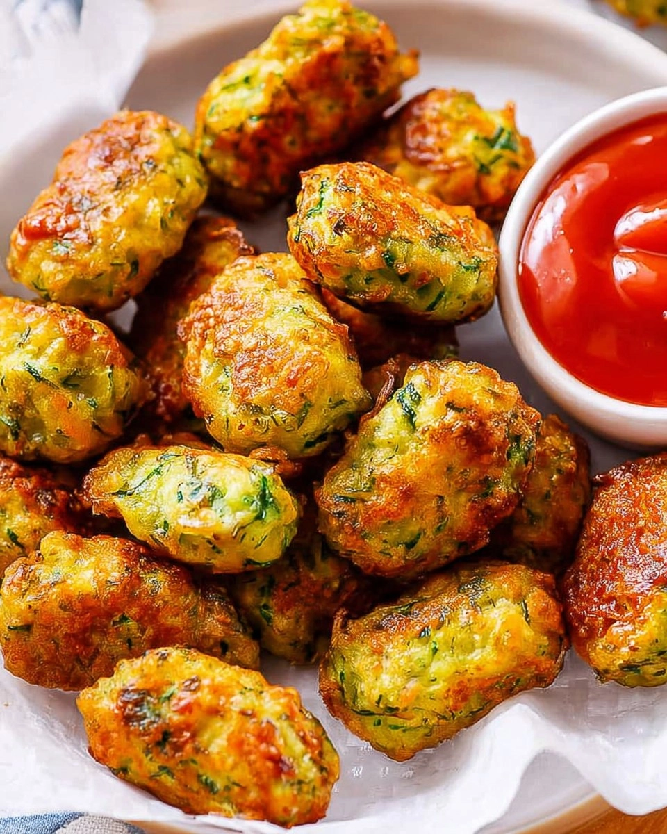 Air Fryer Zucchini Tots