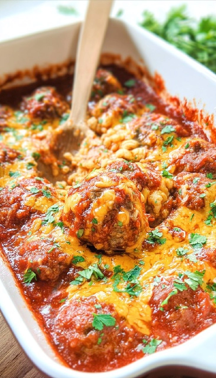 Chili Cheese Meatball Bake 125 Chili Cheese Meatball Bake