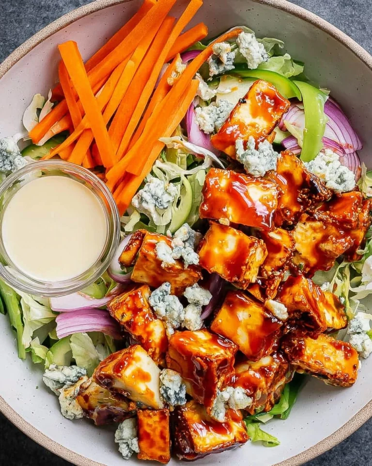 Crispy-Buffalo-Halloumi-Salad-Recipe